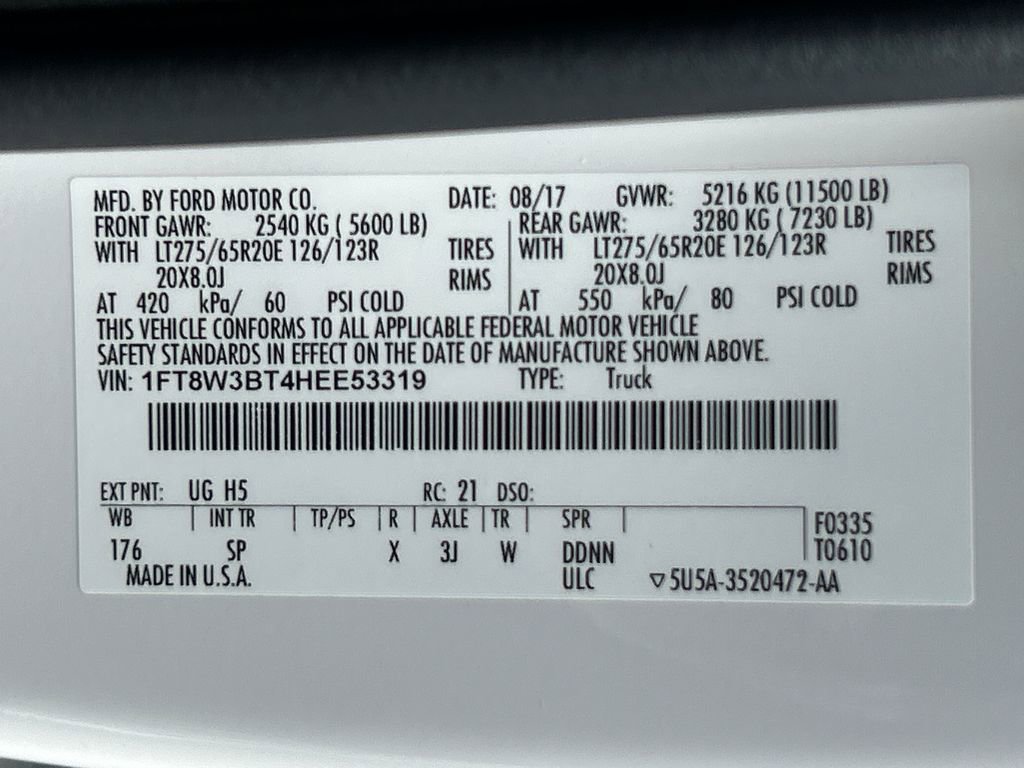 Used 2017 Ford F350 King Ranch w/ Chrome Package AWD/4WD image 32
