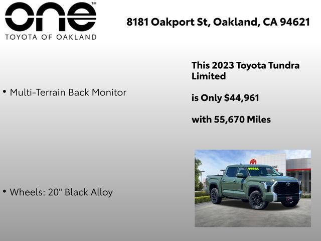 Used 2023 Toyota Tundra Limited w/ TRD Off-Road Package AWD/4WD image 17