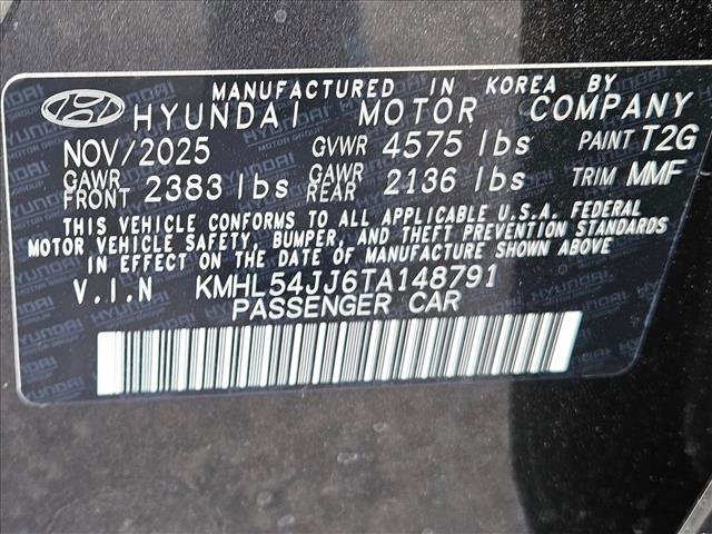 New 2026 Hyundai Sonata Limited image 17