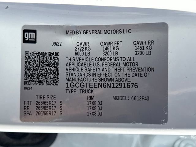 Used 2022 Chevrolet Colorado ZR2 image 25