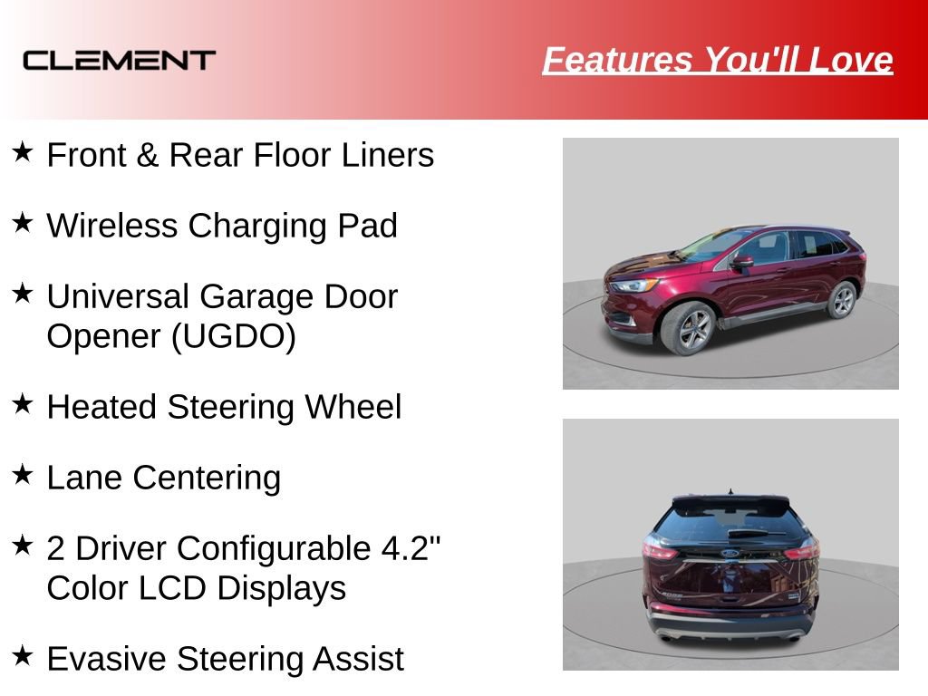 Used 2019 Ford Edge SEL w/ Equipment Group 201A AWD/4WD image 42