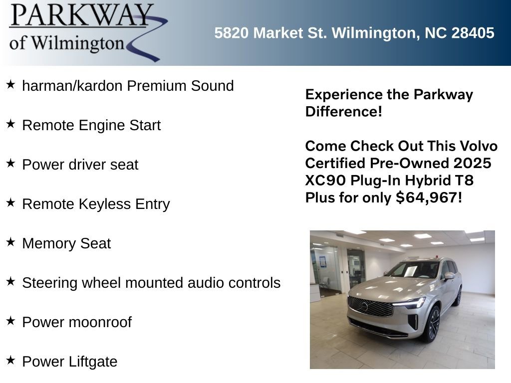 Certified 2025 Volvo XC90 T8 Plus image 6