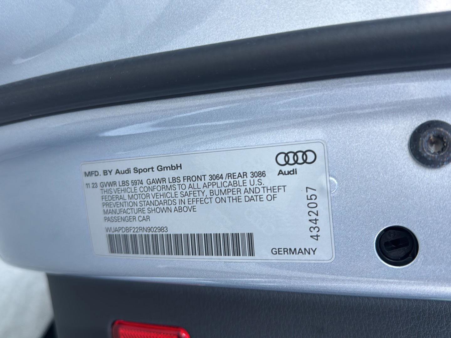 Certified 2024 Audi RS 7 Performance AWD/4WD image 31