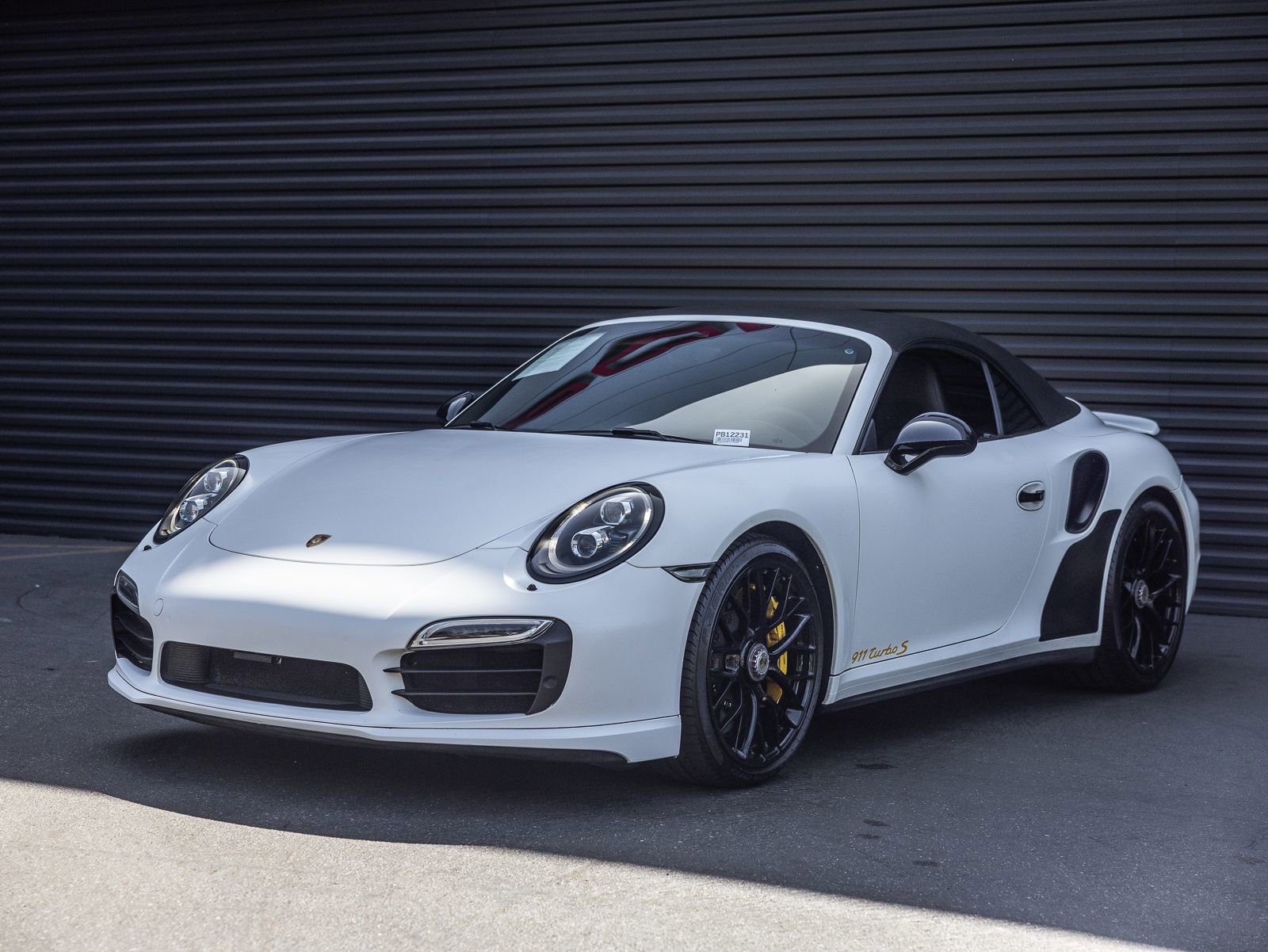 Certified 2015 Porsche 911 Turbo S