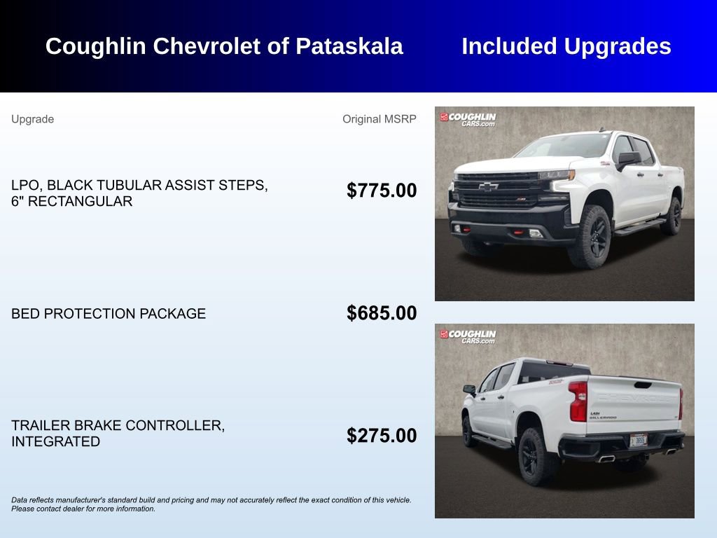 Used 2021 Chevrolet Silverado 1500 LT Trail Boss w/ Bed Protection Package image 3