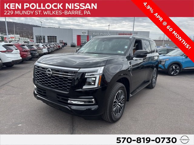 New 2025 Nissan Armada SL w/ Captain's Chari Seat Package