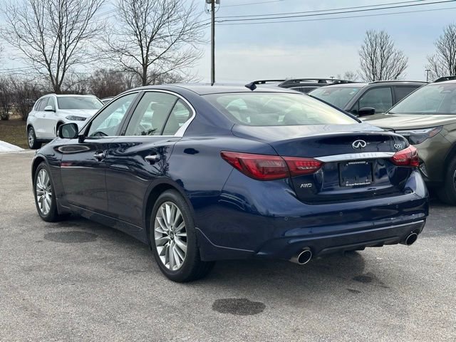 Used 2023 INFINITI Q50 Luxe w/ Cargo Package image 5