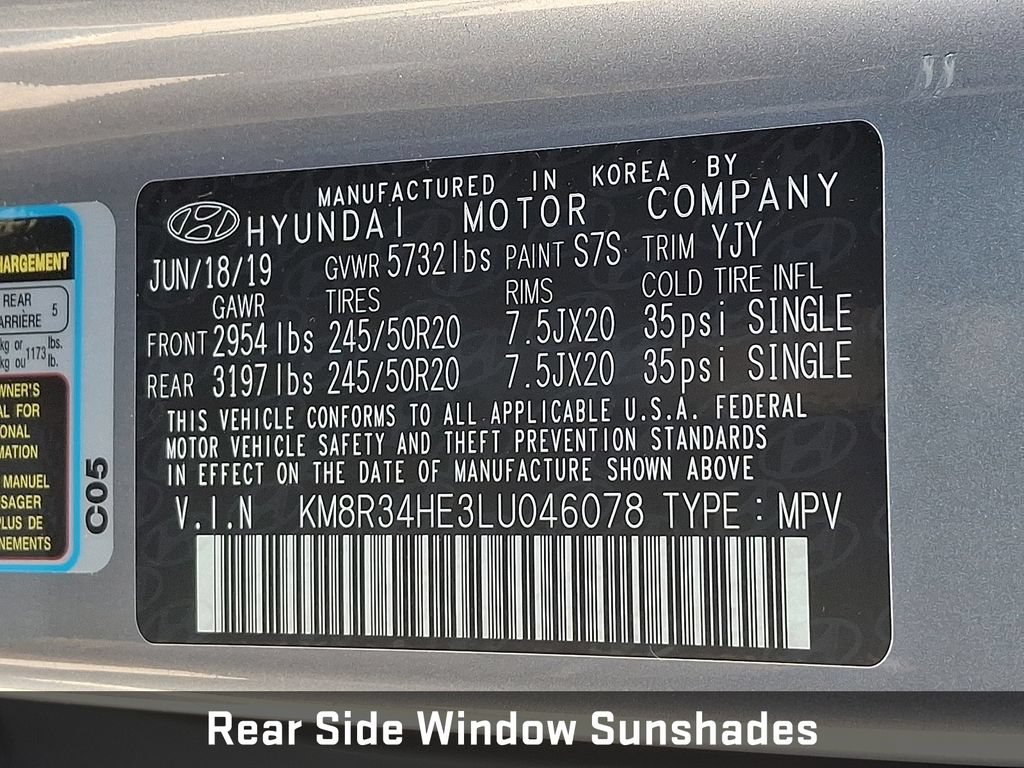 Used 2020 Hyundai Palisade SEL w/ Convenience Package FWD image 33