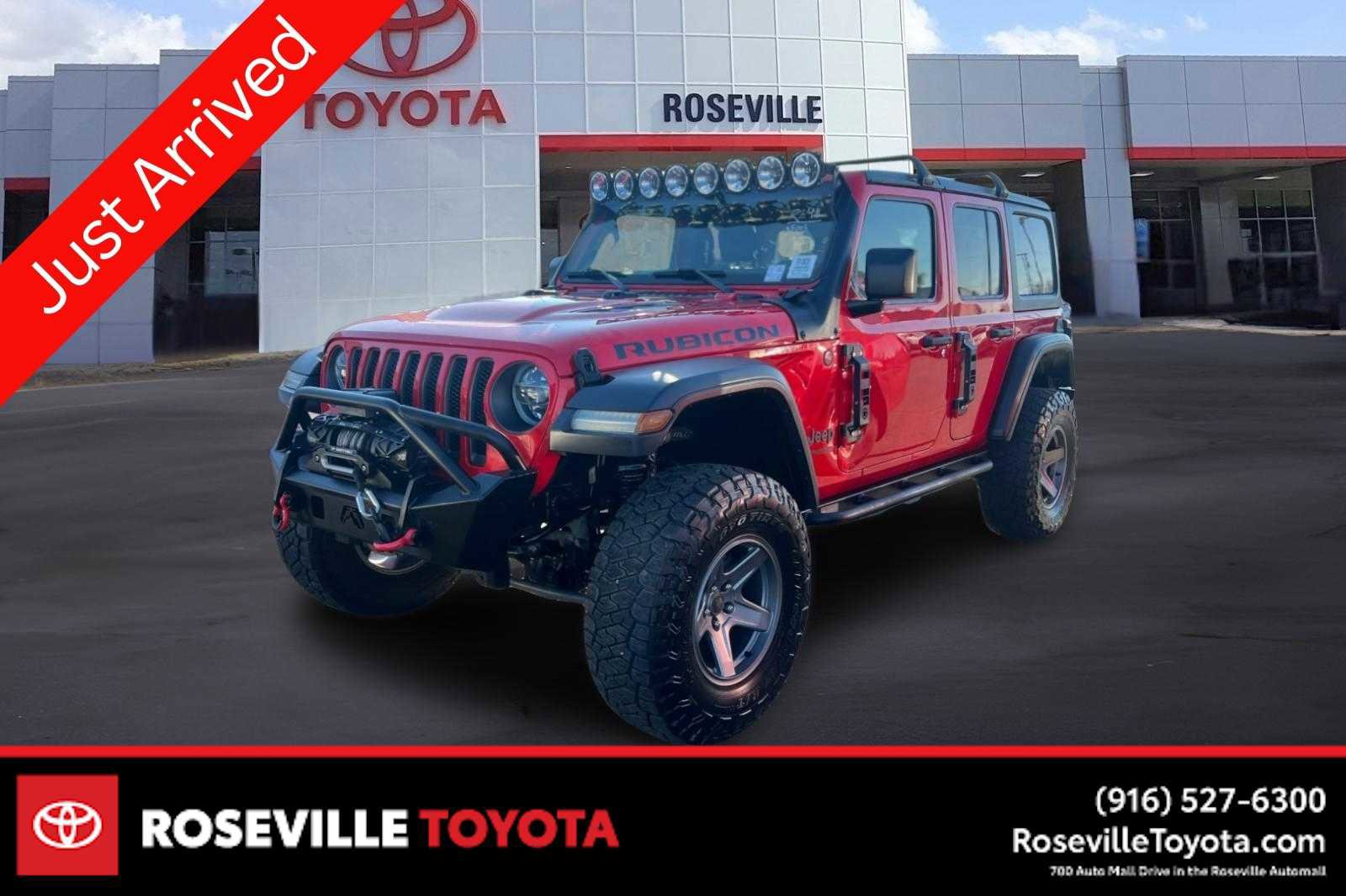 Used 2018 Jeep Wrangler Unlimited Rubicon w/ Steel Bumper Group image 1