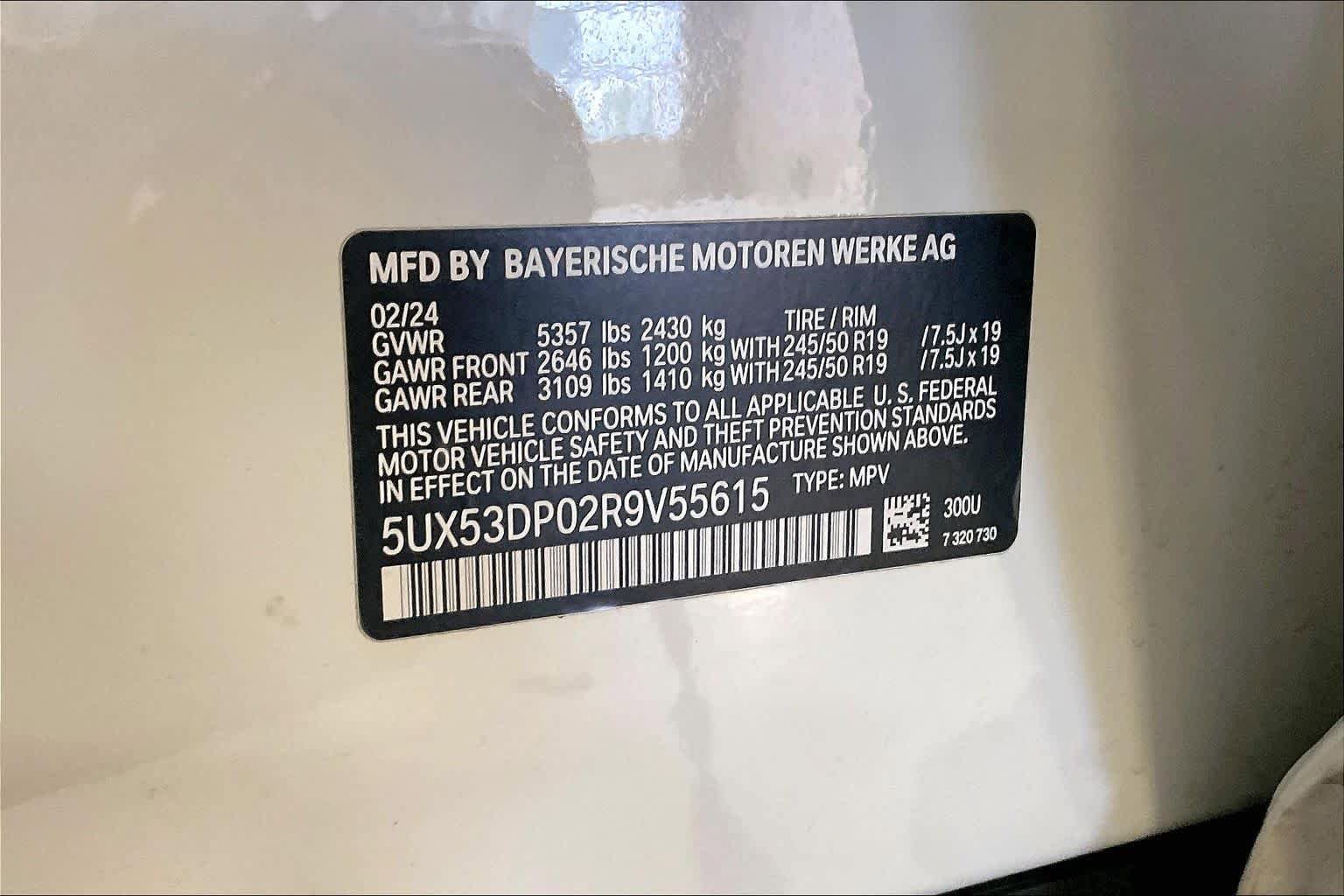 Certified 2024 BMW X3 xDrive30i w/ Convenience Package AWD/4WD image 32