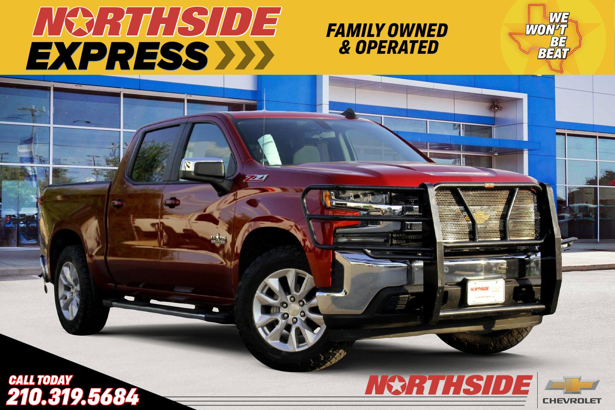 Used 2020 Chevrolet Silverado 1500 LT w/ Texas Edition