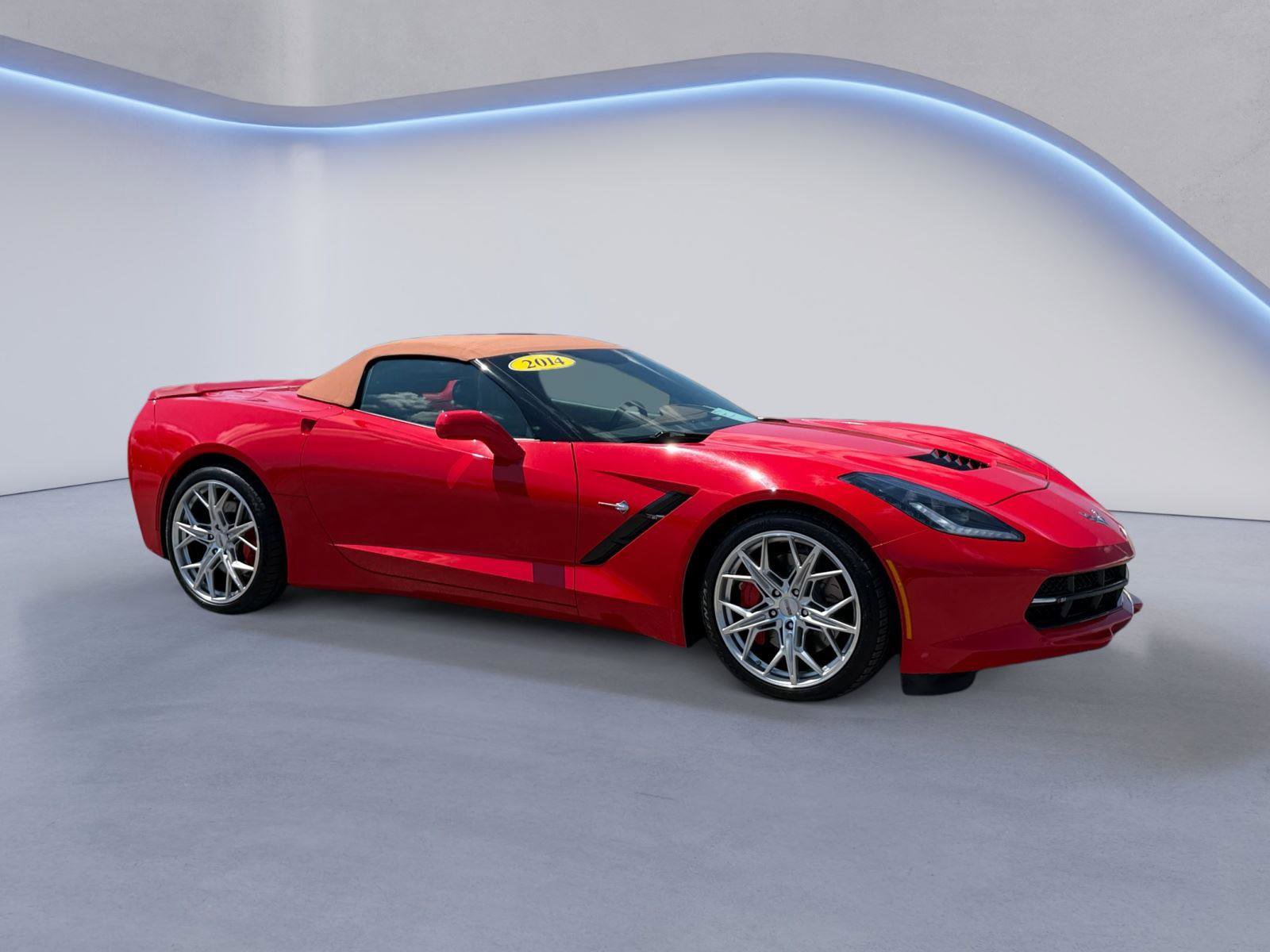 Used 2014 Chevrolet Corvette Stingray Convertible w/ 3LT Preferred Equipment Group RWD image 1