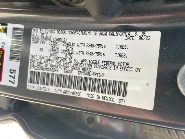 Used 2022 Toyota Tacoma SR AWD/4WD image 31