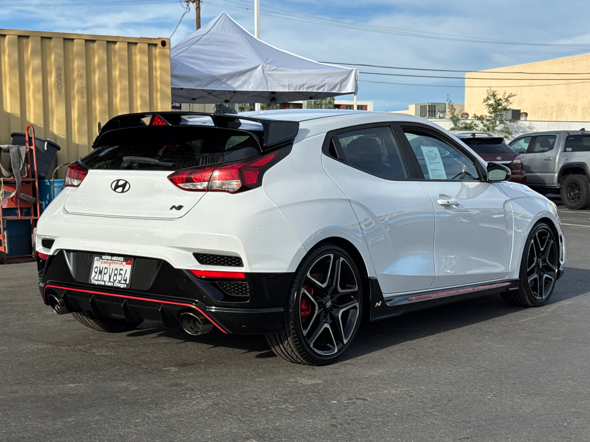 Used 2020 Hyundai Veloster N w/ Performance Package image 11