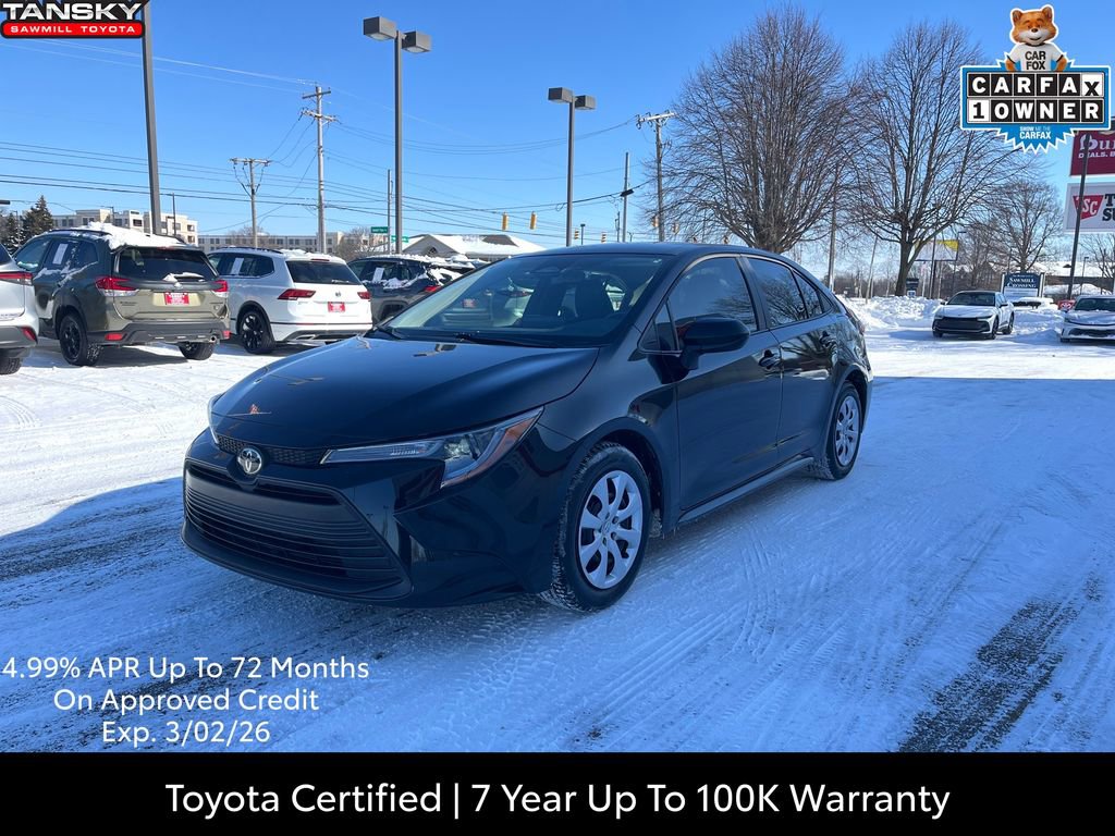 Certified 2025 Toyota Corolla LE image 1