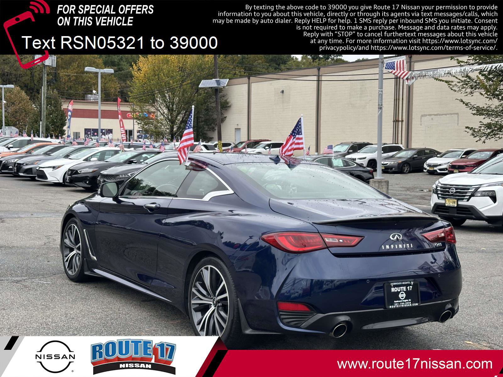 Used 2022 INFINITI Q60 3.0t Luxe w/ Cargo Package