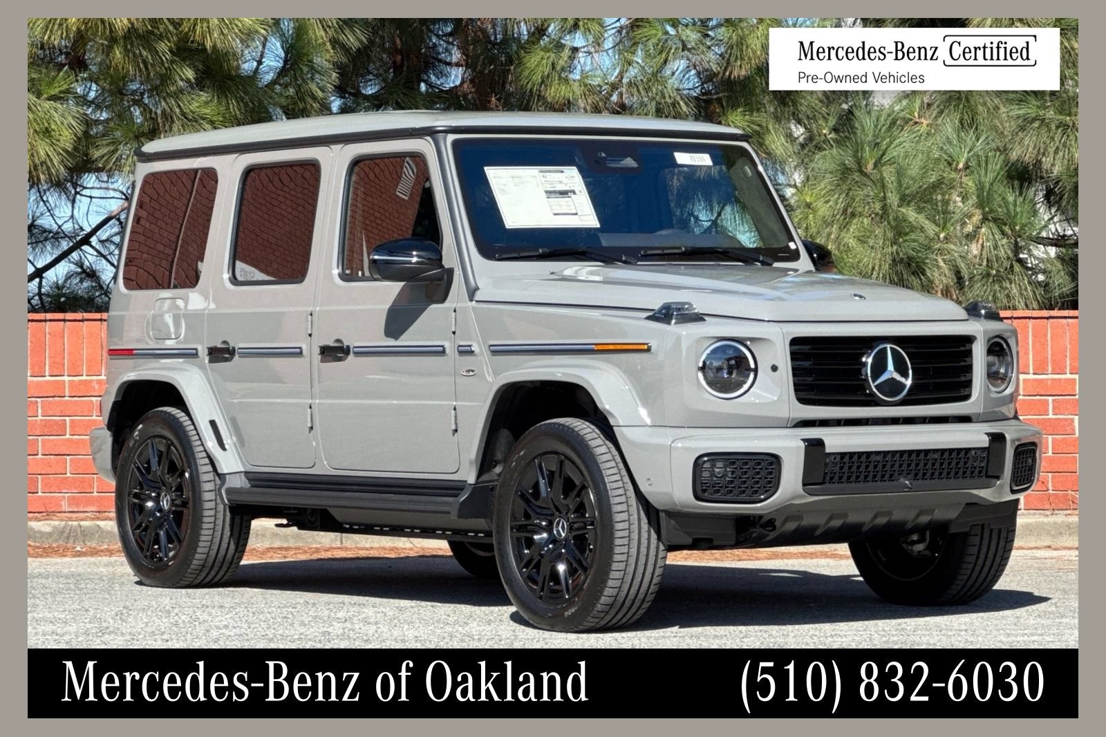 Used 2025 Mercedes-Benz G 580 w/ EQ Technology image 1