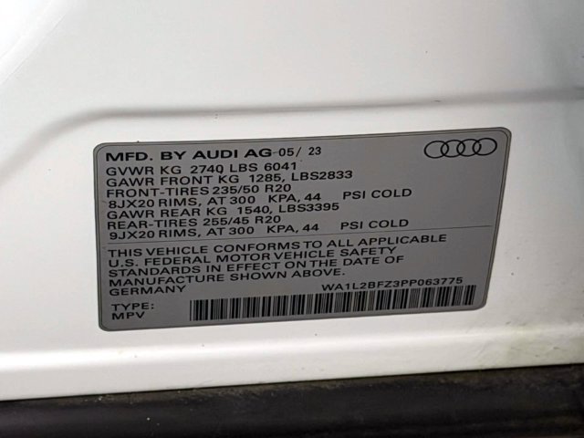 Certified 2023 Audi Q4 e-tron Premium Plus AWD/4WD image 36