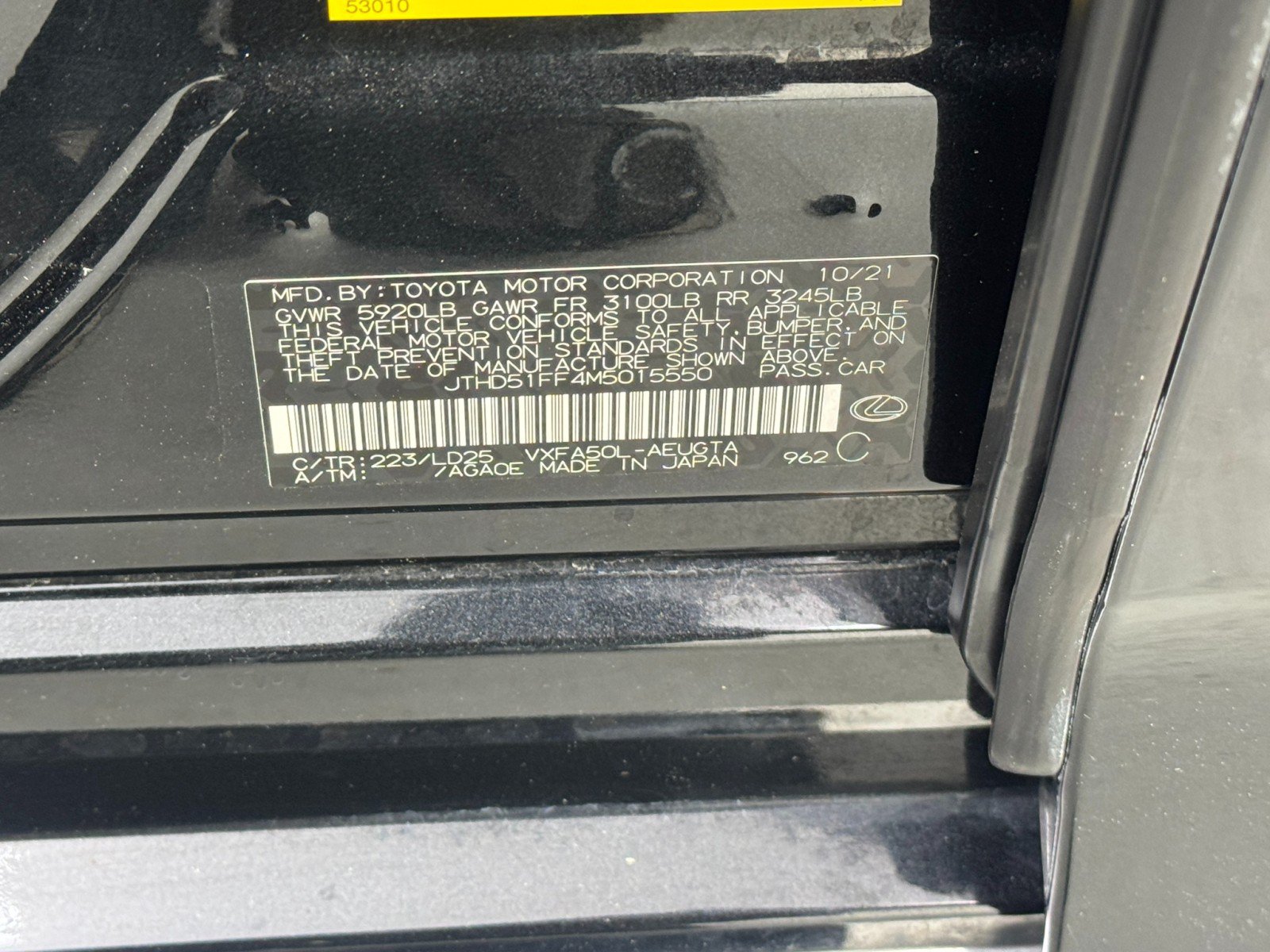 Used 2021 Lexus LS 500 w/ Cold Weather Package (CK) RWD image 49