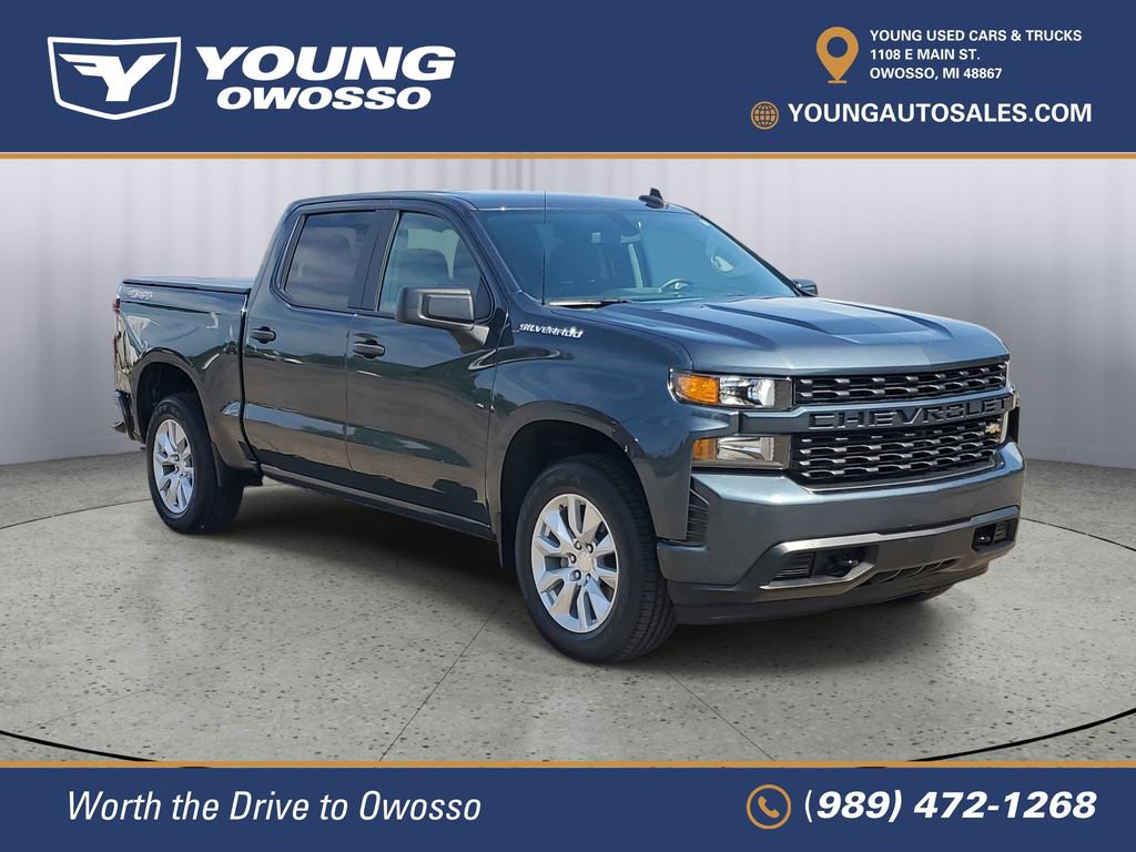 Certified 2020 Chevrolet Silverado 1500 Custom w/ Custom Value Package AWD/4WD image 2