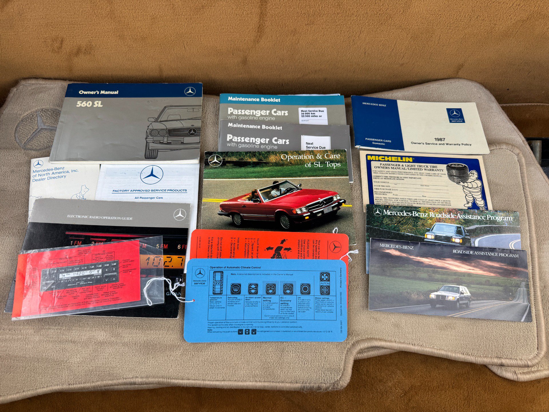 Used 1987 Mercedes-Benz 560 SL image 60