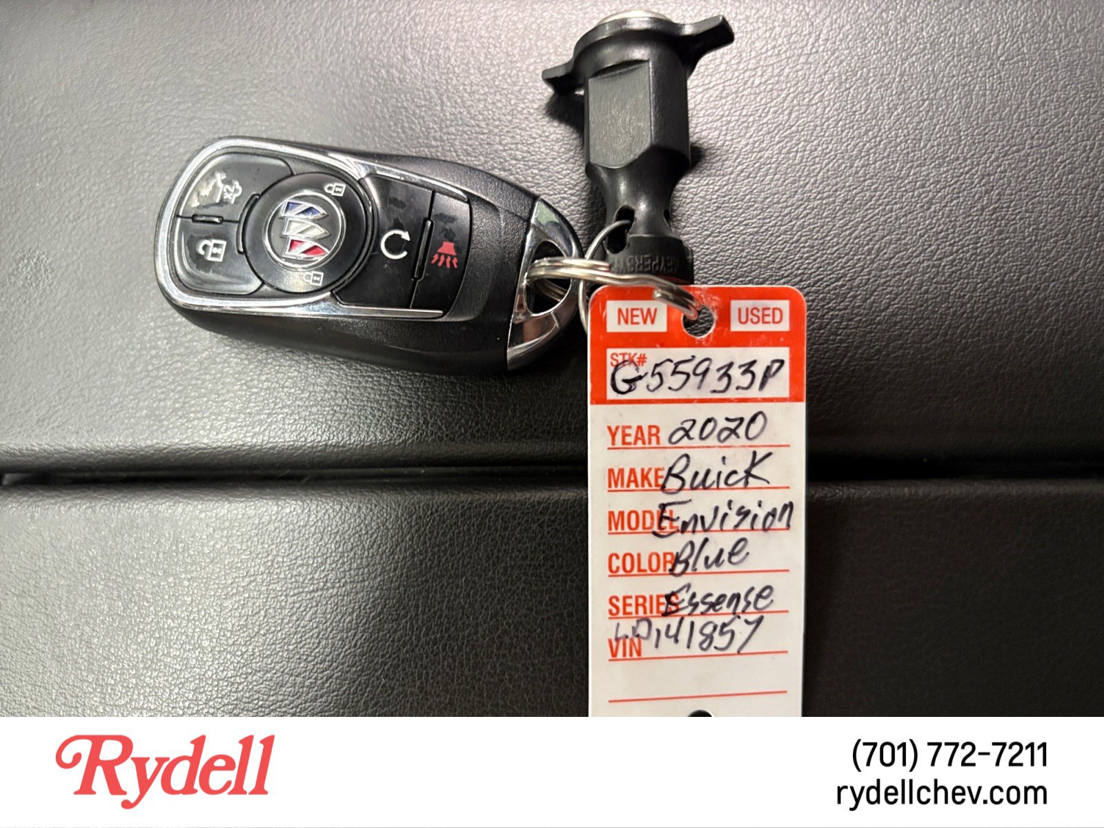 Used 2020 Buick Envision Essence AWD/4WD image 21