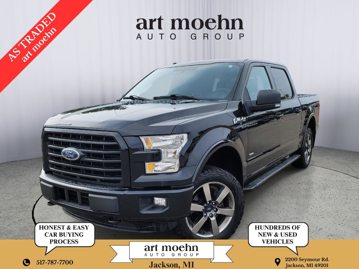 Used 2016 Ford F150 XLT w/ Equipment Group 302A Luxury AWD/4WD image 1