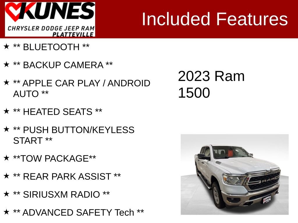 Used 2023 RAM 1500 Big Horn image 2