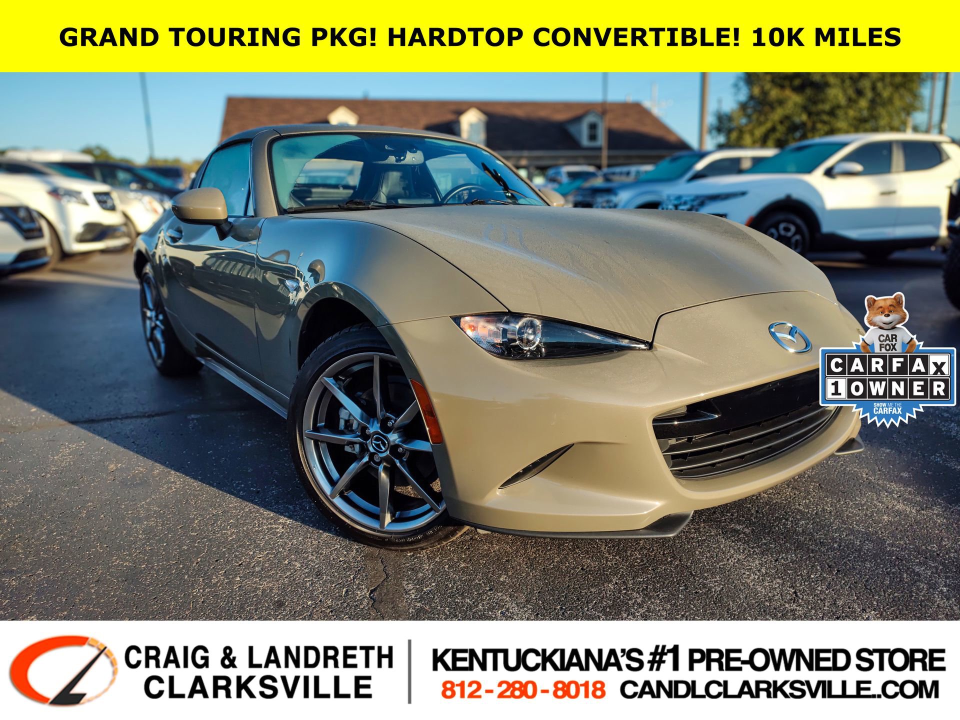 Used 2023 MAZDA MX-5 Miata Grand Touring w/ Weather Package