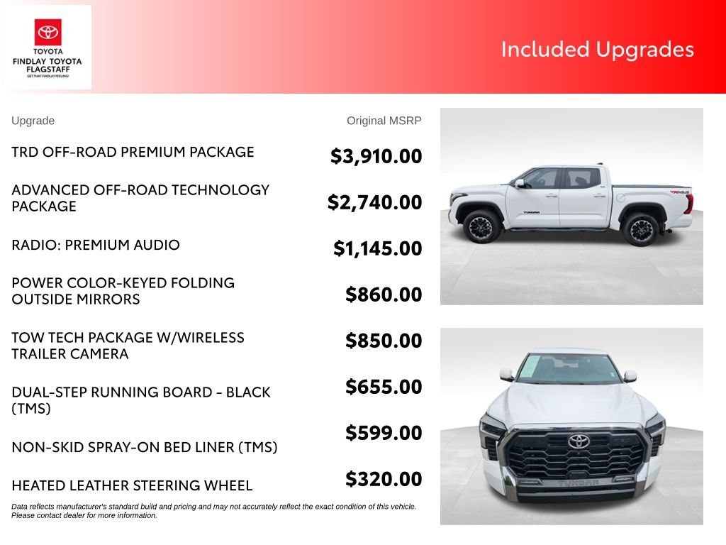 Used 2025 Toyota Tundra SR5 w/ TRD Off-Road Premium Package AWD/4WD image 5