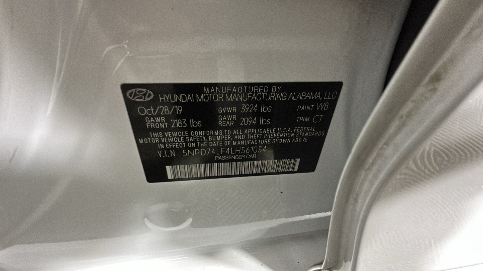 Used 2020 Hyundai Elantra SE w/ Cargo Package (C1) FWD image 12