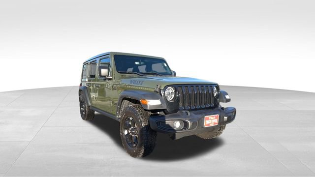 Used 2022 Jeep Wrangler Unlimited Willys image 1