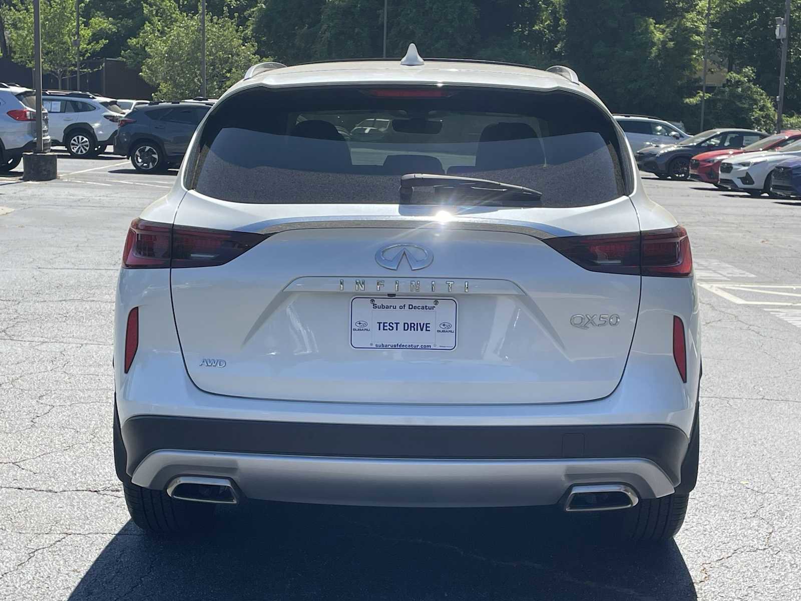 Used 2025 INFINITI QX50 Luxe AWD/4WD image 3