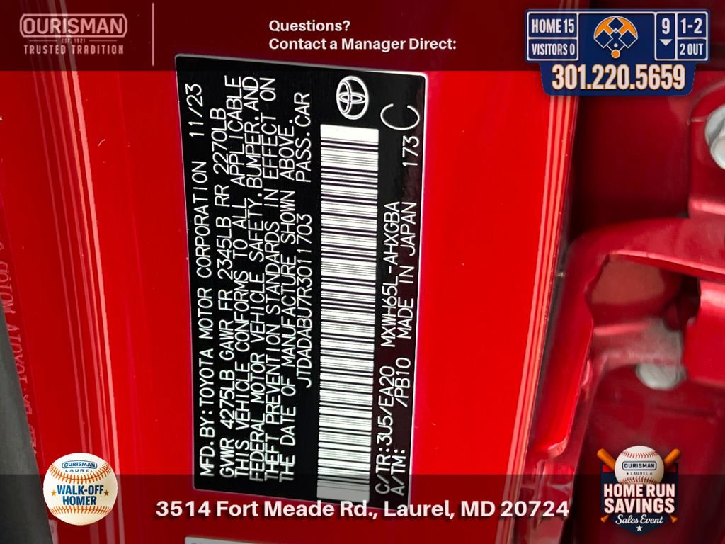 Used 2024 Toyota Prius XLE image 30