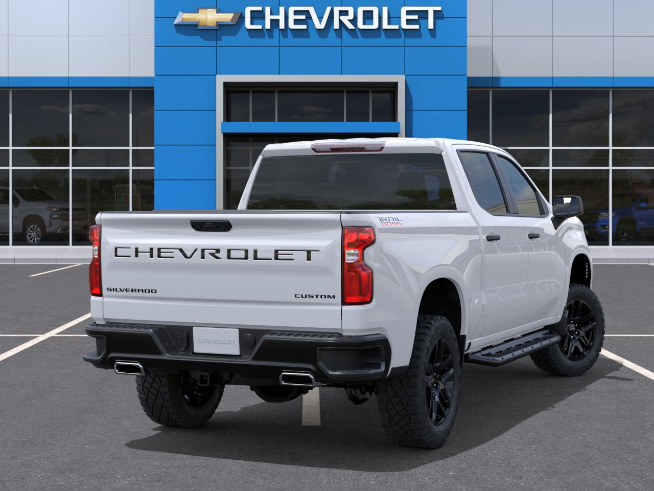 New 2026 Chevrolet Silverado 1500 Custom Trail Boss w/ Dark Appearance Package AWD/4WD image 4