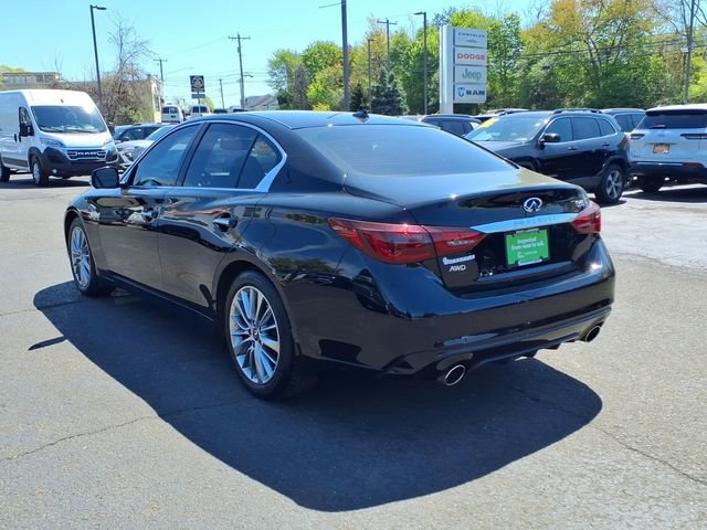 Used 2022 INFINITI Q50 Luxe w/ Cargo Package AWD/4WD image 5