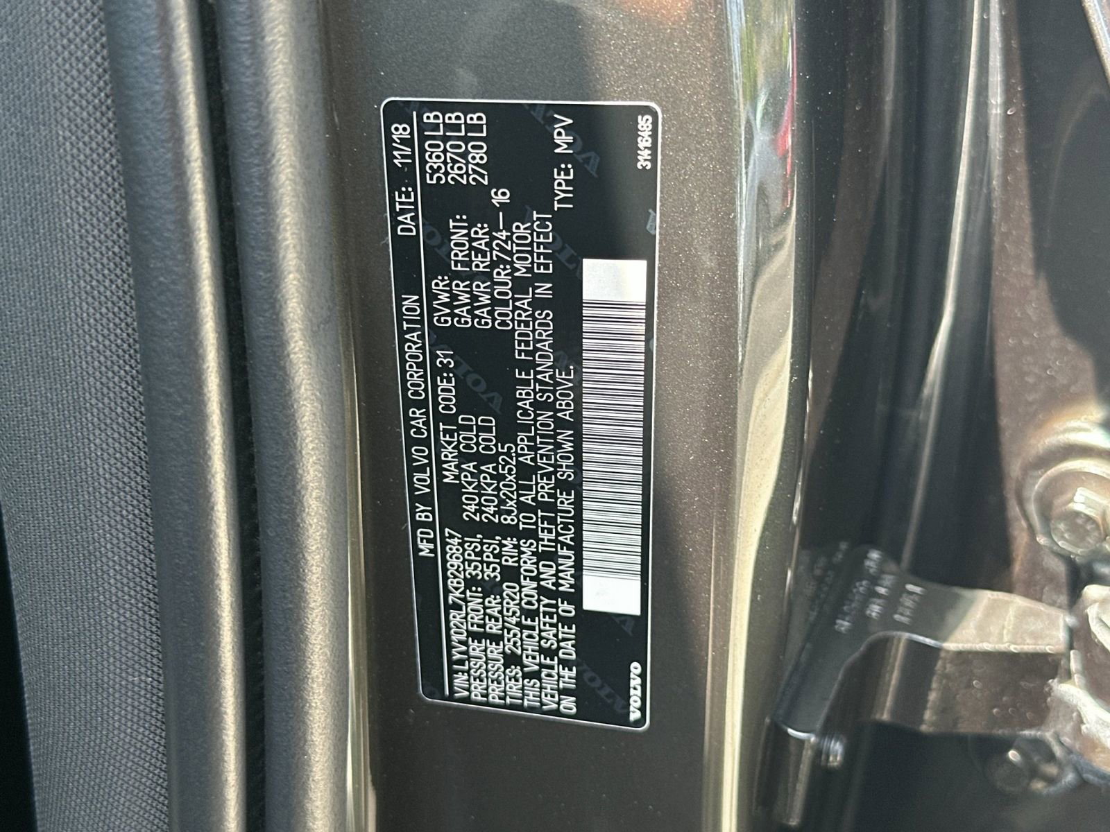 Used 2019 Volvo XC60 T5 Inscription w/ Protection Package Premier AWD/4WD image 35