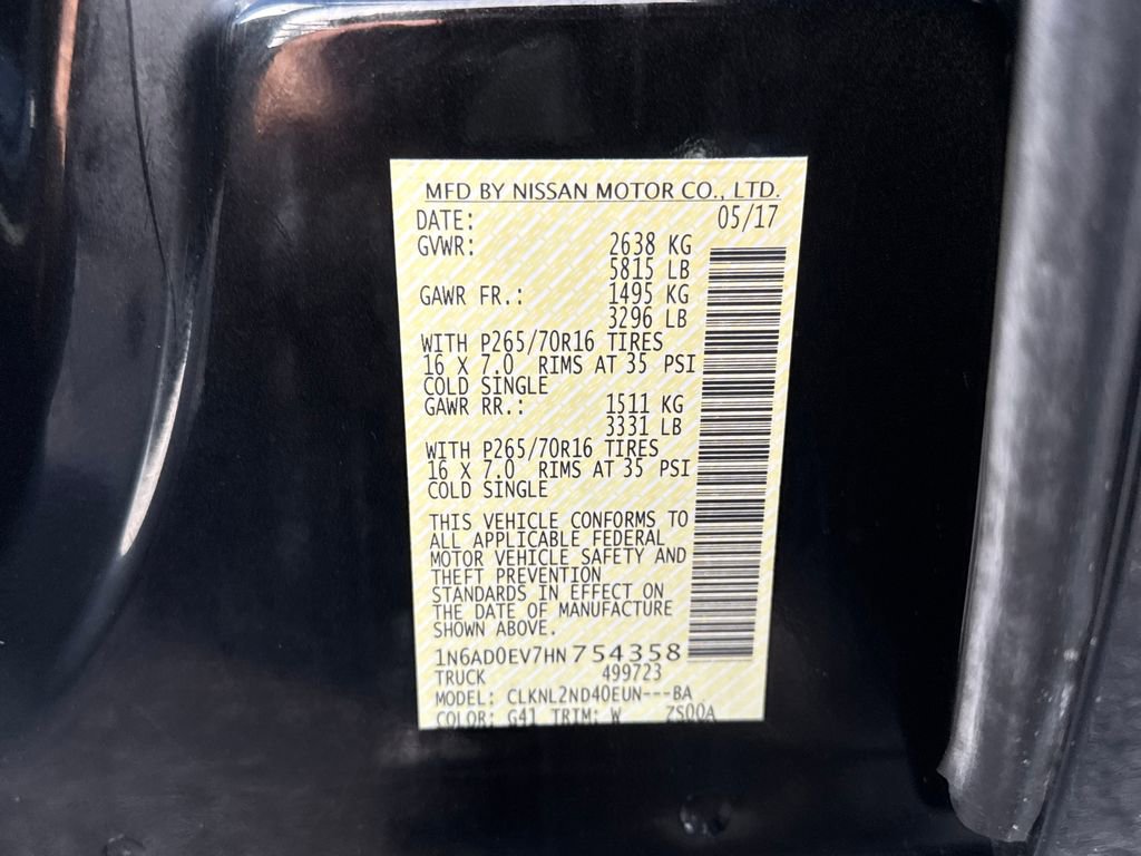 Used 2017 Nissan Frontier SV image 29