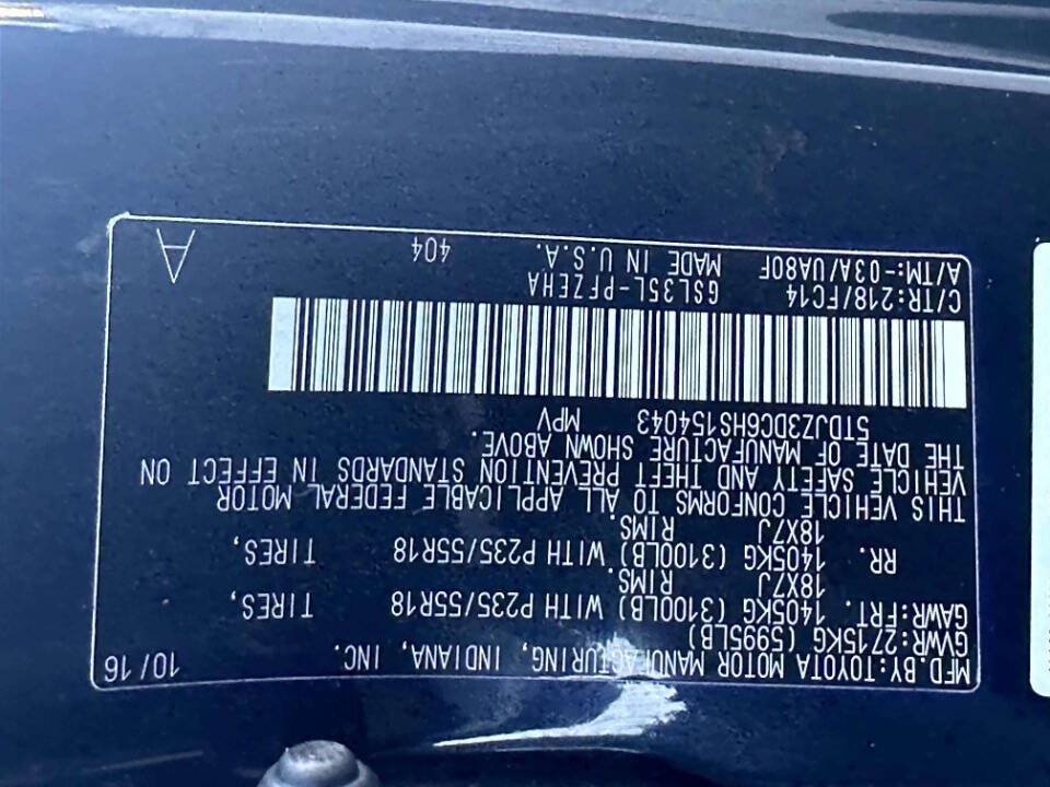 Used 2017 Toyota Sienna LE AWD/4WD image 24