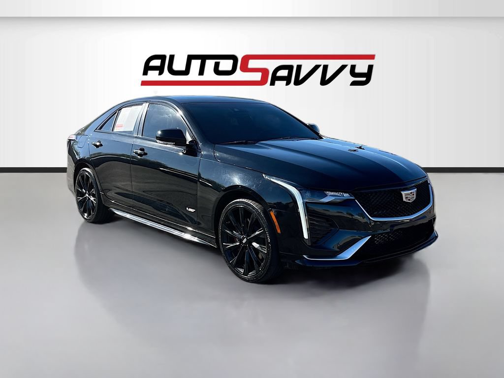 Used 2023 Cadillac CT4 V w/ Navigation Package AWD/4WD image 1