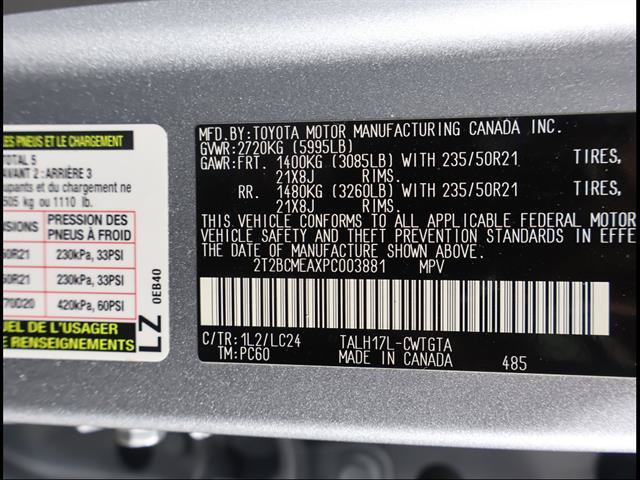 Certified 2023 Lexus RX 500h F Sport AWD/4WD image 12