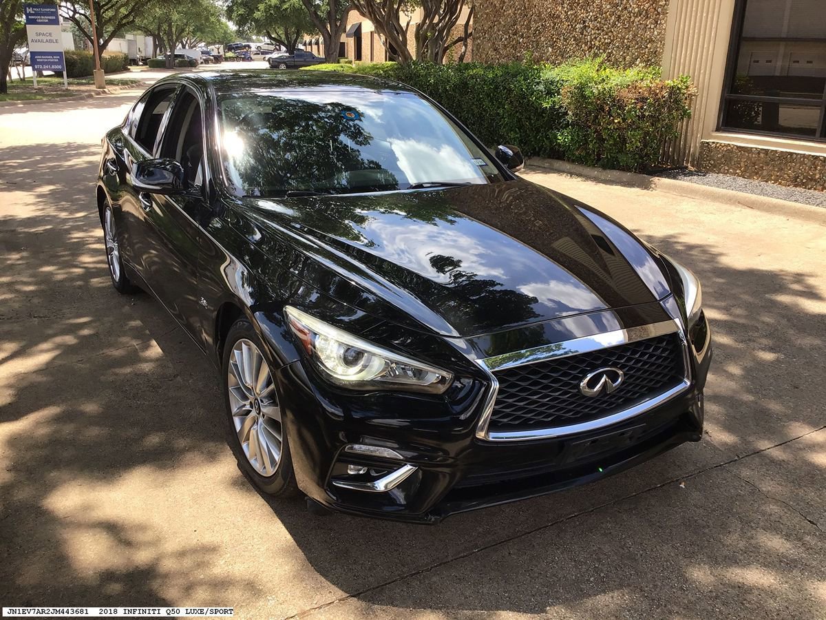 Used 2018 INFINITI Q50 Luxe AWD/4WD image 5