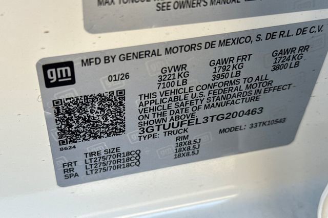 New 2026 GMC Sierra 1500 AT4X image 34