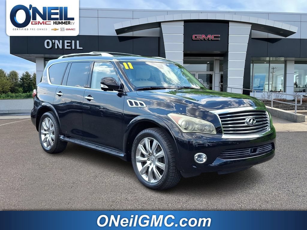 Used 2011 INFINITI QX56 4WD w/ Deluxe Touring Pkg video 1