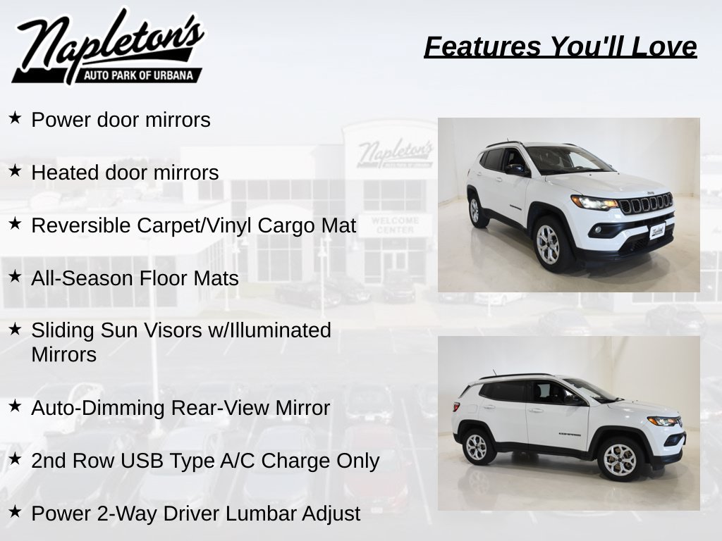 Used 2025 Jeep Compass Latitude w/ Sun & Sound Group AWD/4WD image 20