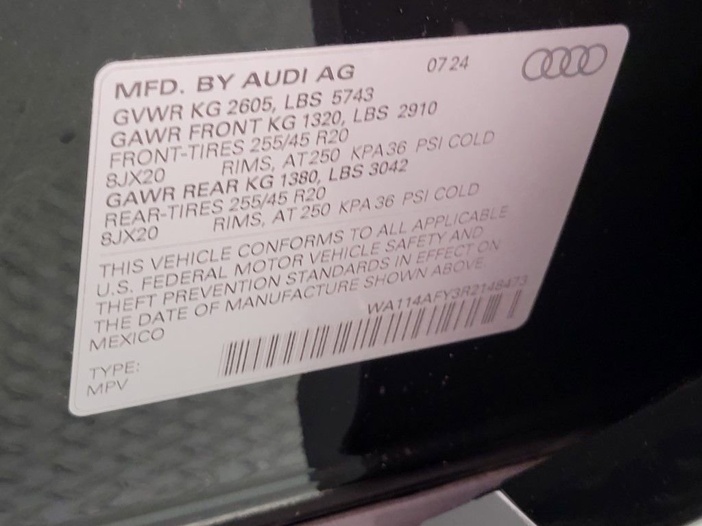 Used 2024 Audi SQ5 Premium w/ Convenience Package AWD/4WD image 48