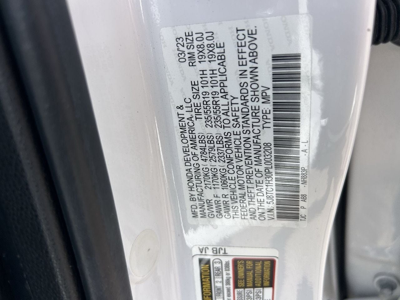 Certified 2023 Acura RDX FWD image 36