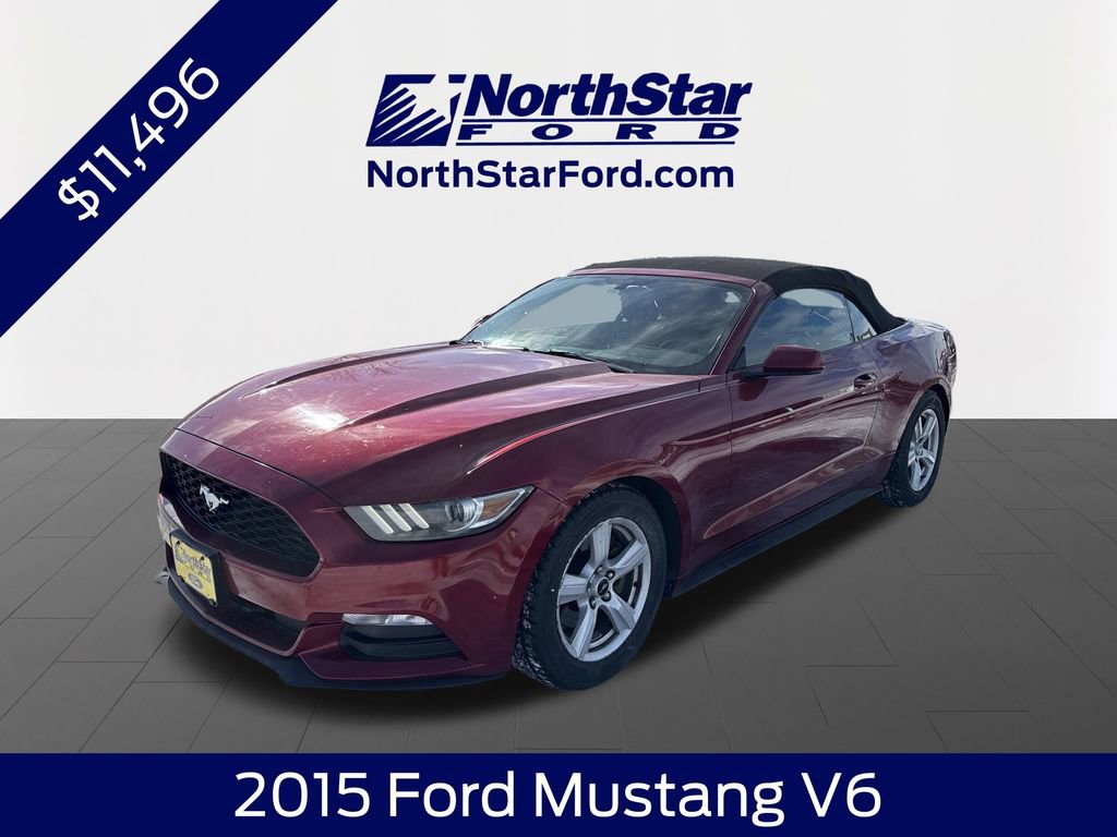 Used 2015 Ford Mustang Convertible image 1