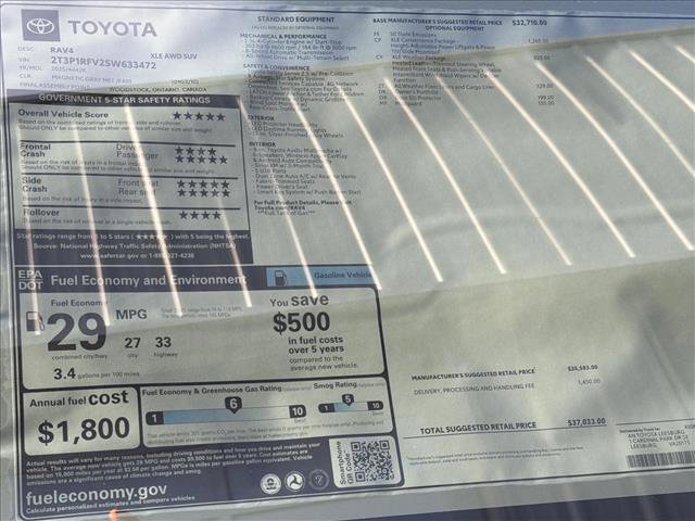 New 2025 Toyota RAV4 XLE image 25