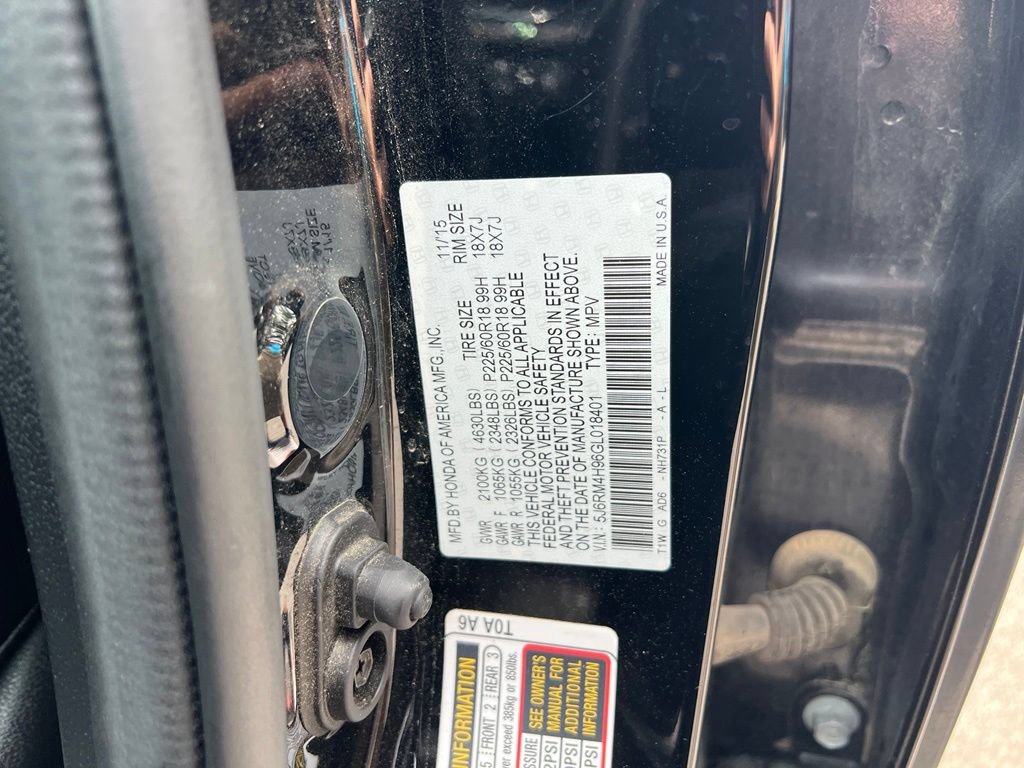 Used 2016 Honda CR-V Touring image 14